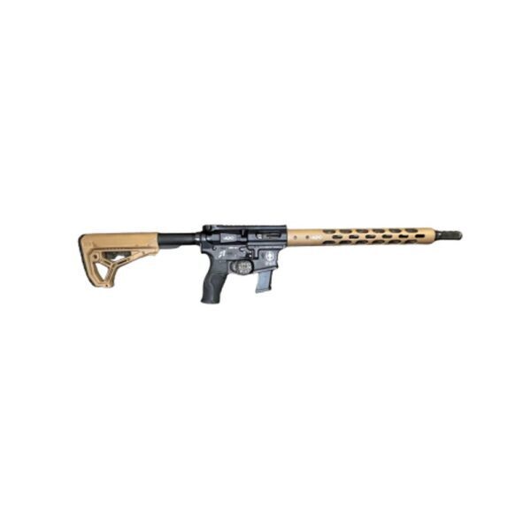 CARABINE AR9 COMPETITION ADC CAL. 9X19 DIVISION IPSC PCC TROY COYOTE 14.5″
