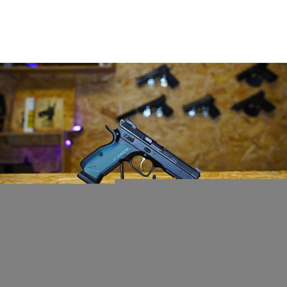 PISTOLET CZ SHADOW 2 BLEU 9X19 MM