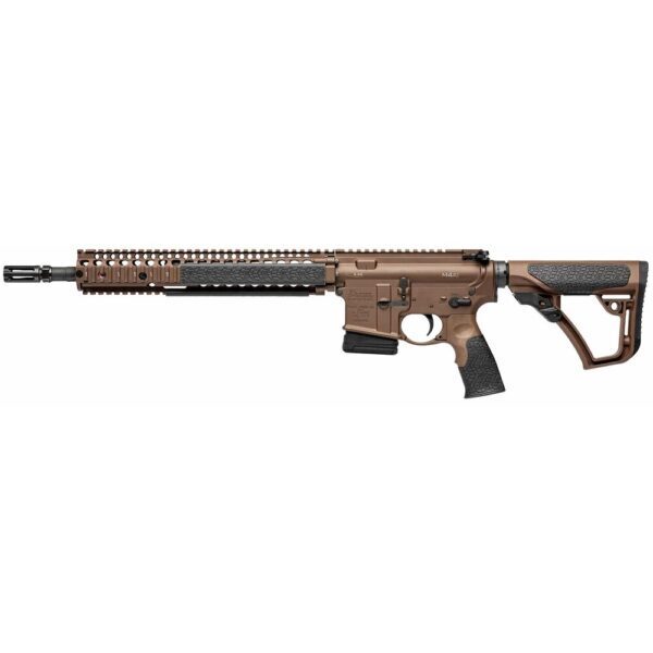 Carabine Semi-Automatique M4A1, Mil Spec Brown canon de 14.5  » cal. 5.56 DANIEL DEFENSE