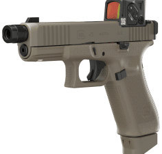 pistolet glock 45 hunter edition a cut filete combo aimpoint coa