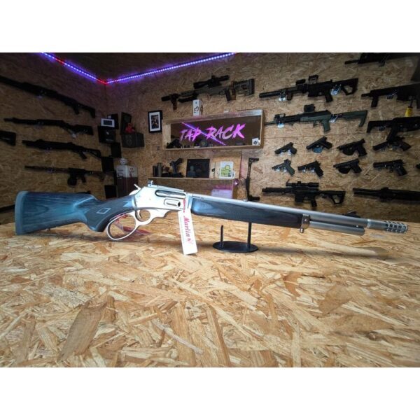 Carabine MARLIN Trapper modèle 336 inox frein de bouche fixe calibre 45-70 GOVT