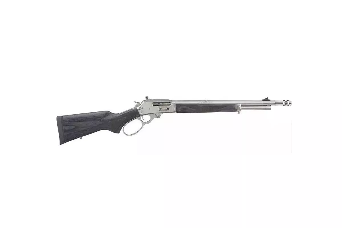 Carabine MARLIN Trapper modèle 336 inox frein de bouche fixe calibre 45-70 GOVT