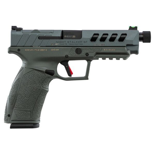 Pistolet TISAS NIGHT STALKER SF calibre 9×19 mm Fileté