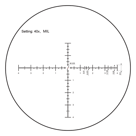 LUNETTE CONTINENTALE x8 6-48×56 ed mil tactical Vector Optics