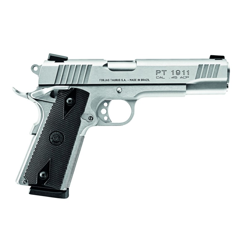 Pistolet Taurus PT1911 Matte Stainless .45 ACP