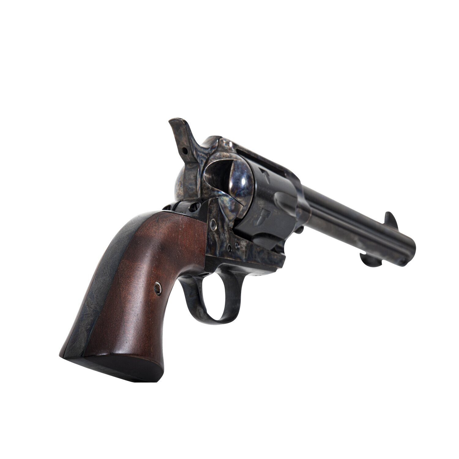 Revolver Pietta 1873 SA Cal. 45LC 5″1/2 Acier Bronze Noyer – Image 3