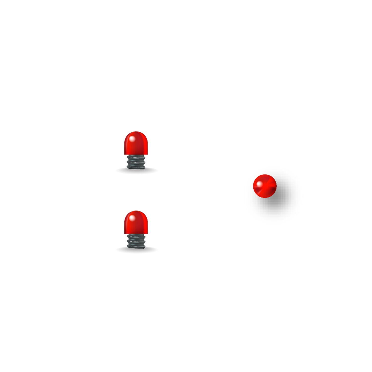 Guidon Intermediaire Rouge D2.2 – Image 2