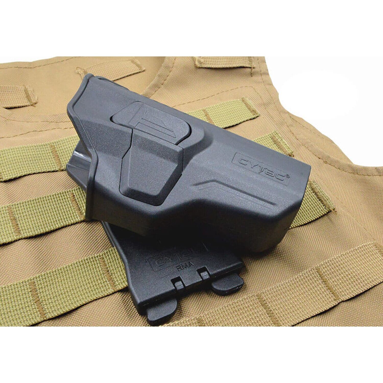 Systeme D'attache Type Molle Noir – Image 2