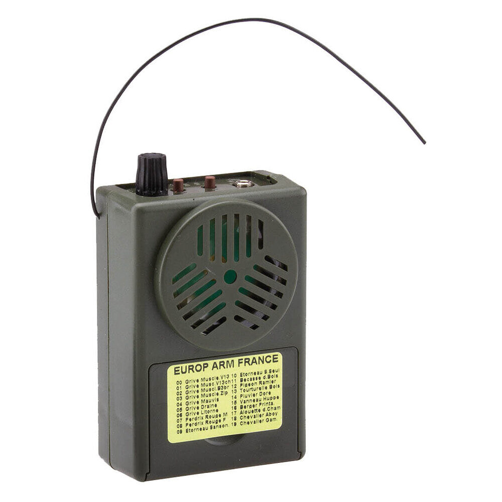 Appeau accoustique MR104 Sonido avec ou sans télécommande Avec télécommande