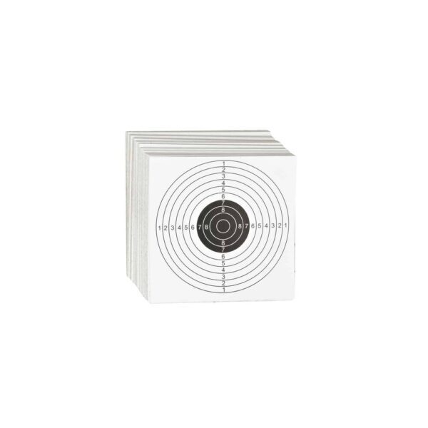 ASG Cible 14×14 Marquage Noir avec Score X100