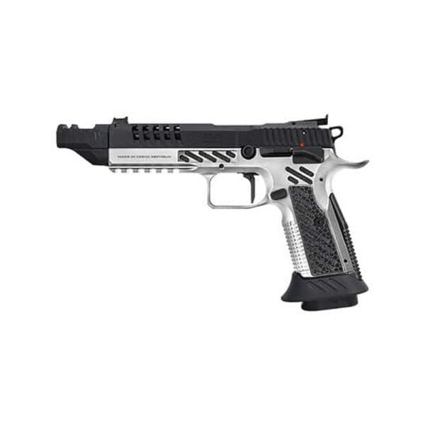 AZ-P1 SPECIAL Optics Ready Argent – Fibre optique rouge 9×19 Arma Zeka