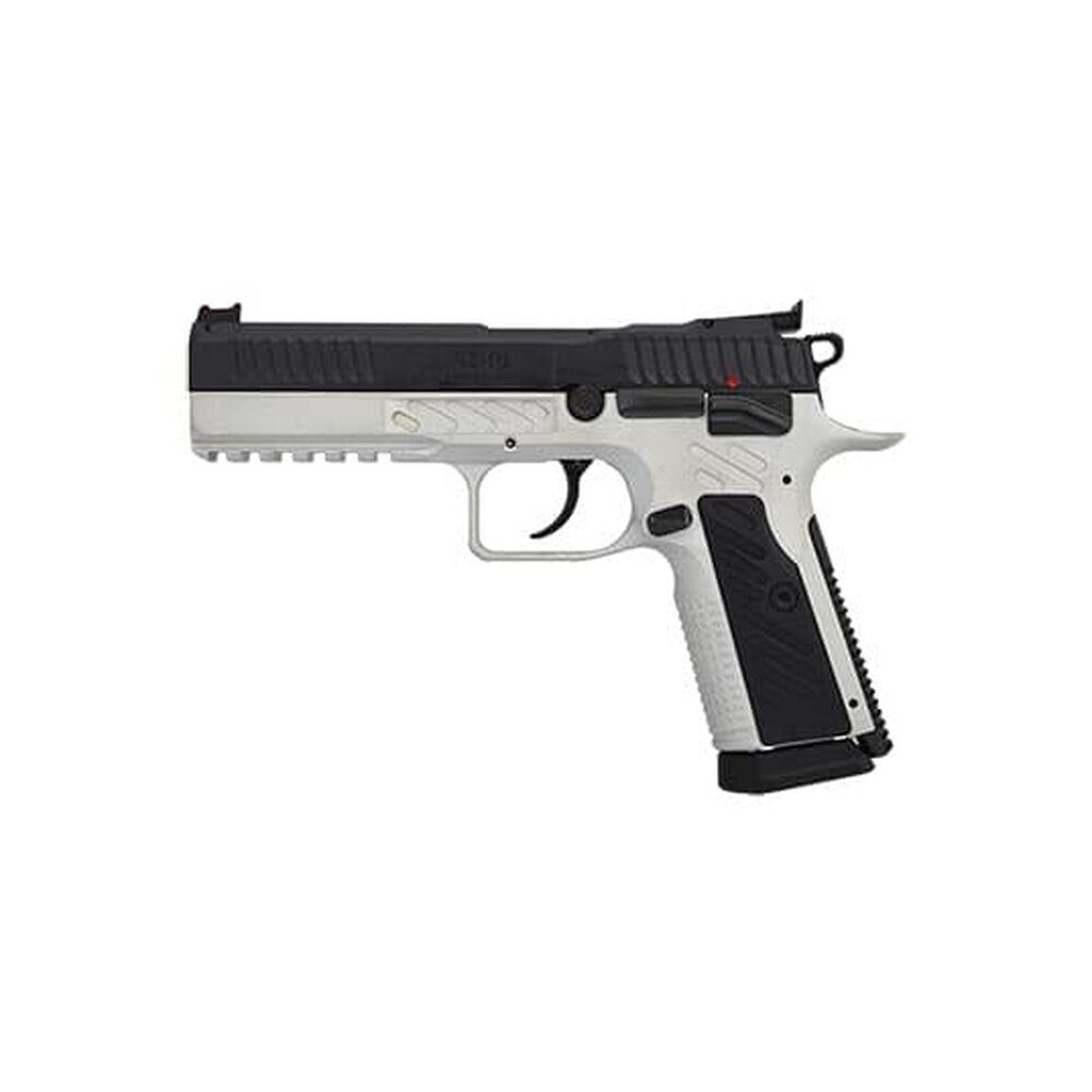 AZ-P1 SPORT Optics Ready Argent – Fibre optique rouge 9×19 Arma Zeka