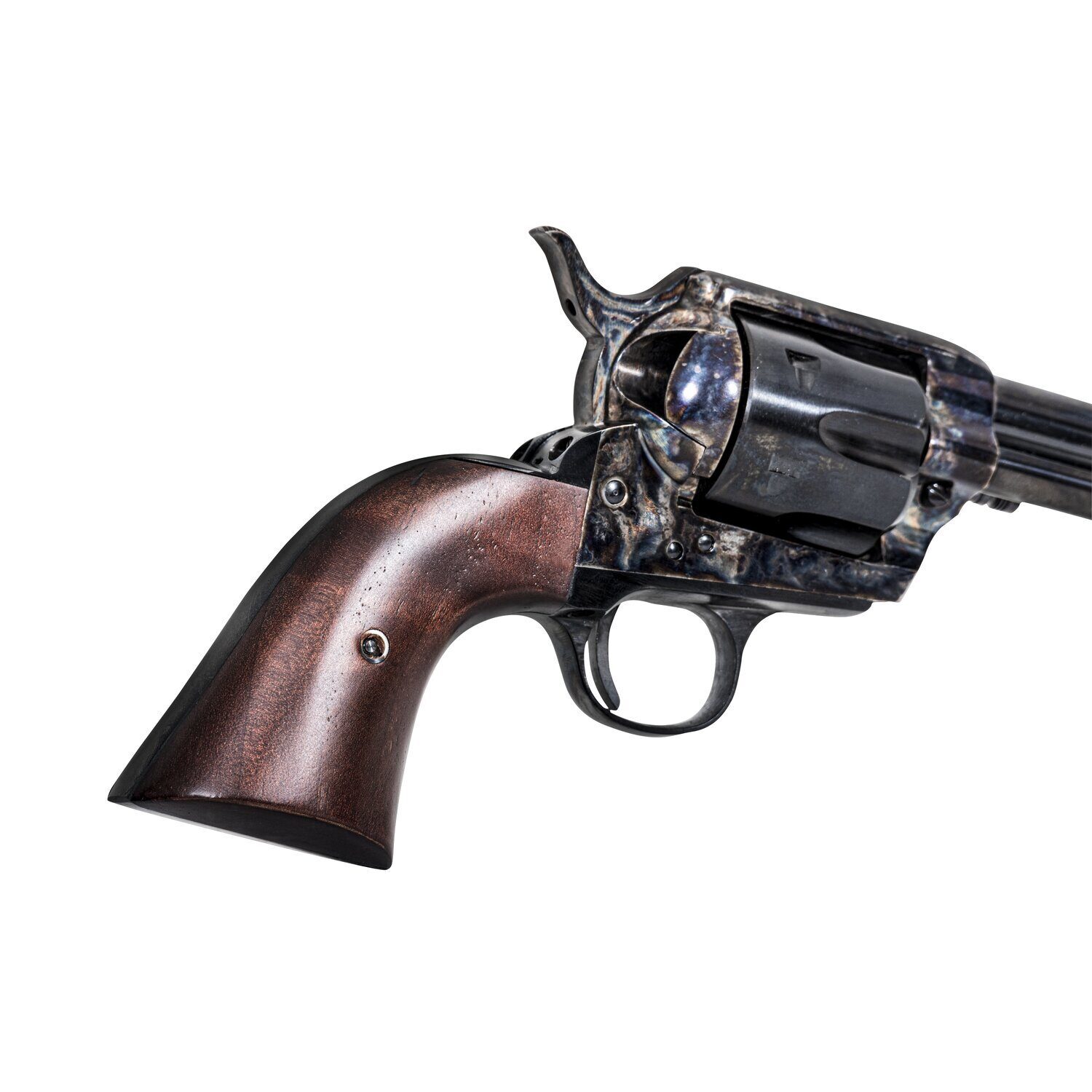 Revolver Pietta 1873 SA Cal. 45LC 5″1/2 Acier Bronze Noyer – Image 5
