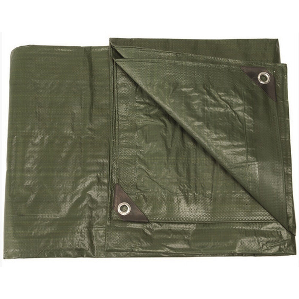 Bâche agricole olive 2.85×4 m avec oeillets