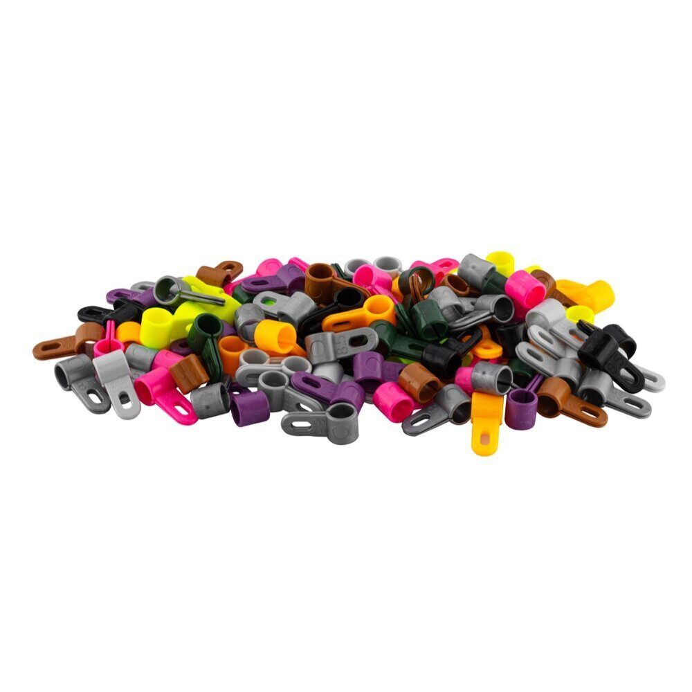 Bagues d’attache en plastique pour appelants gabions. Ø 8.5 – Canard siffleur