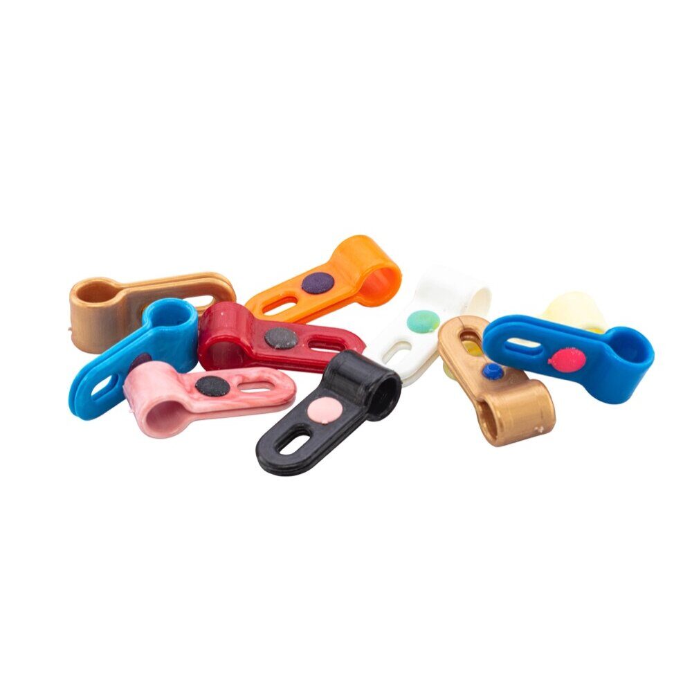 Bagues d’attache plastique diverses espèces Hybride
