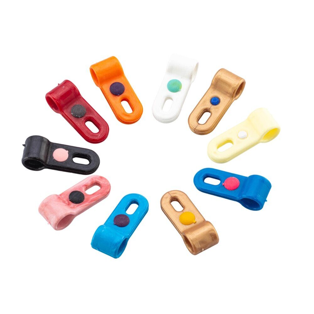 Bagues d’attache plastique diverses espèces Hybride