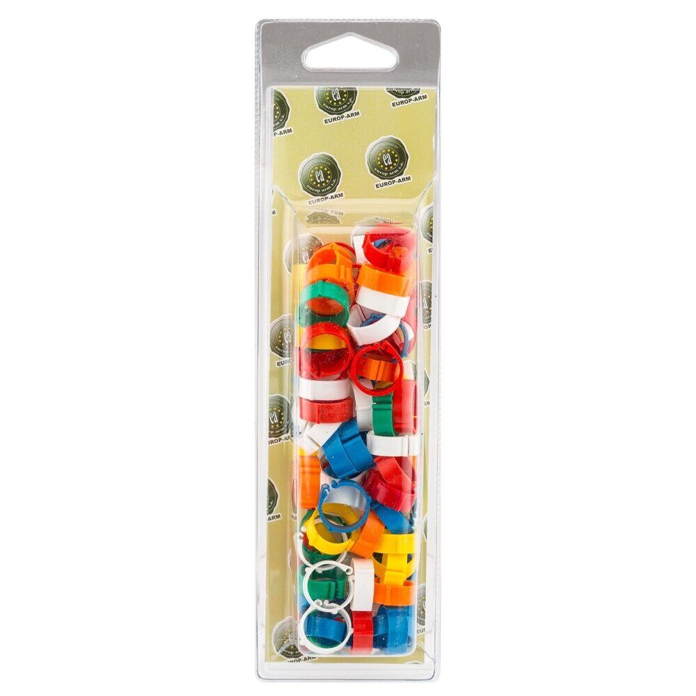 Bagues de repérage clips par 100 Bagues de repérage – Diamètre 8 mm