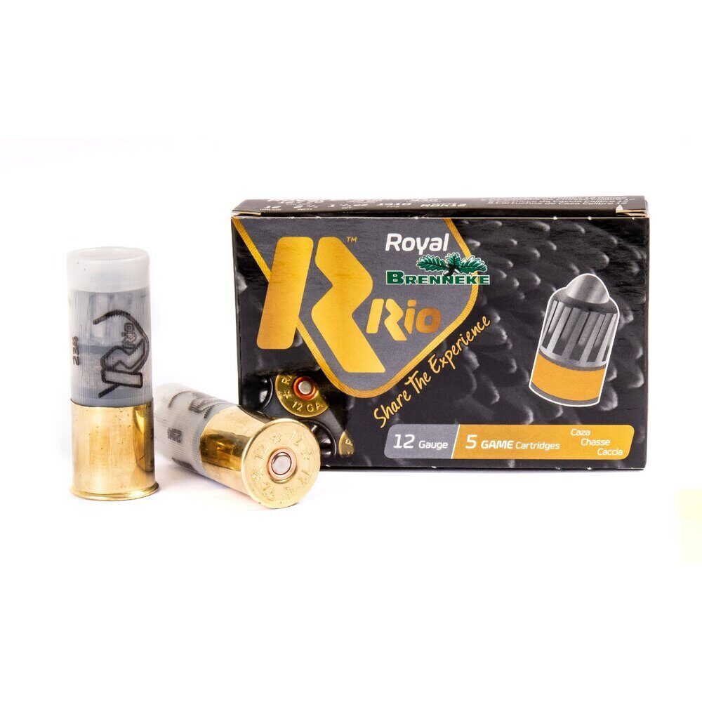 Balles 12/70 Brenneke Slug 32 gr X5 RIO