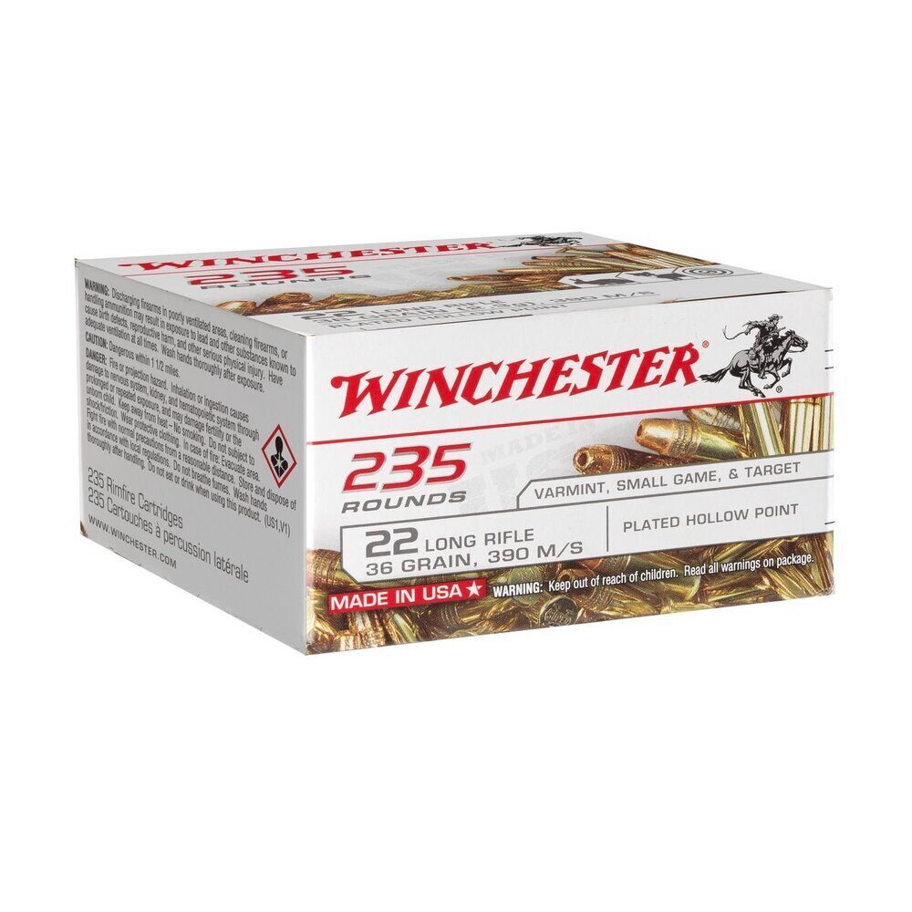Balles 22LR Super X Lhp Cp 36 gr X235 Winchester