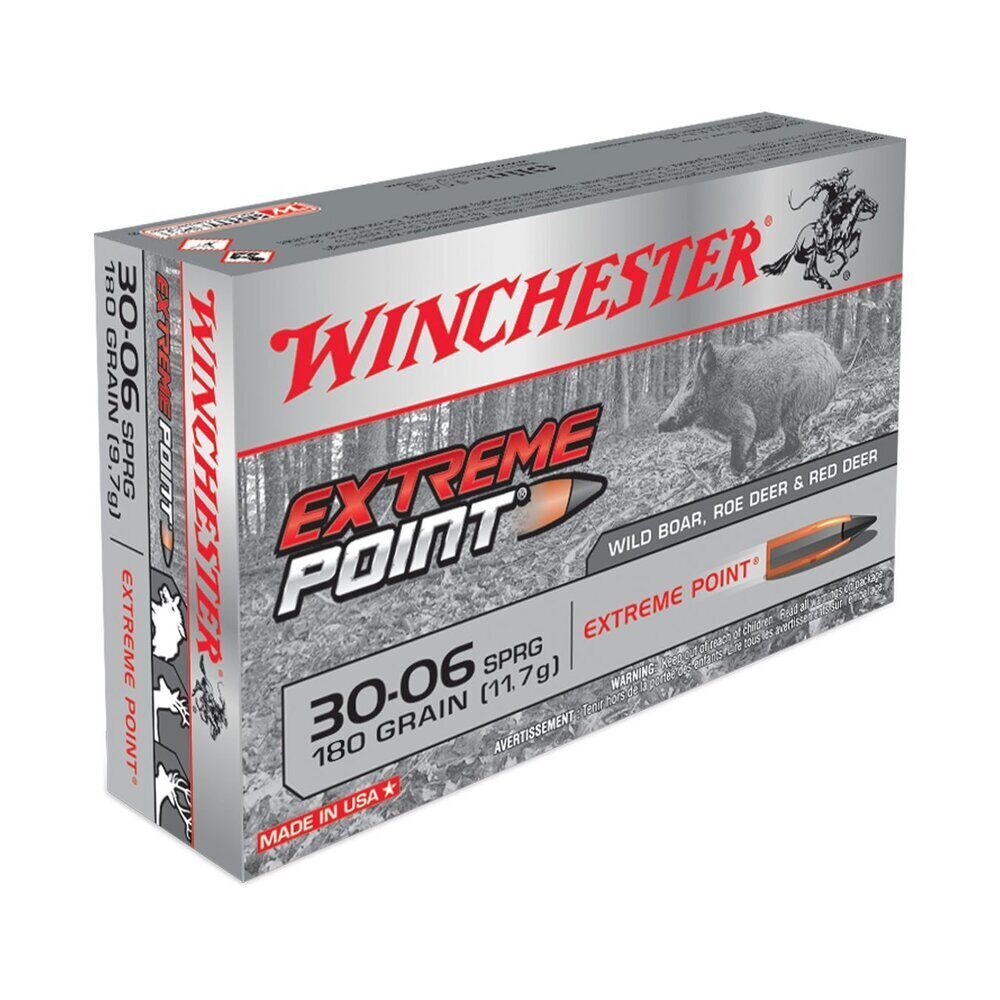 Balles 30-06SPR Extreme Point 180 gr X20 Winchester