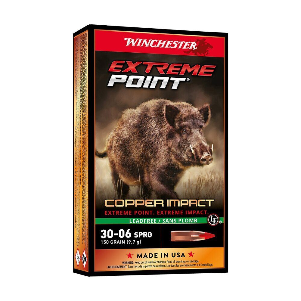 Balles 30-06SPR Extreme Point Lf 180 gr X20 Winchester