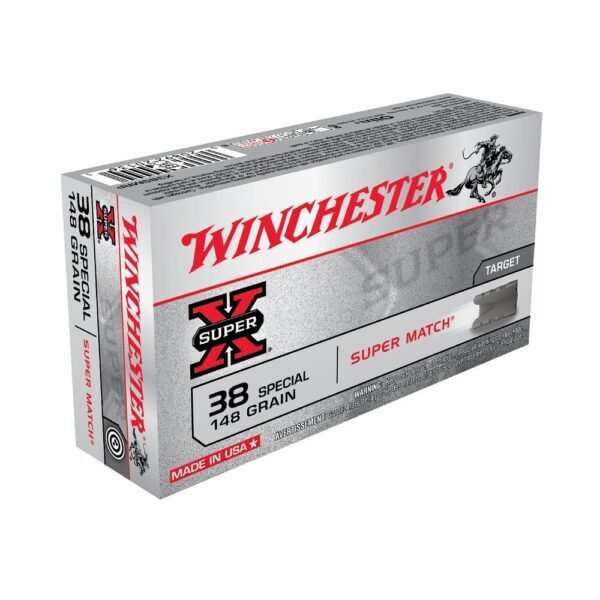 Balles 38SP Pi 148 gr Lead Wad Cutter X50 Winchester