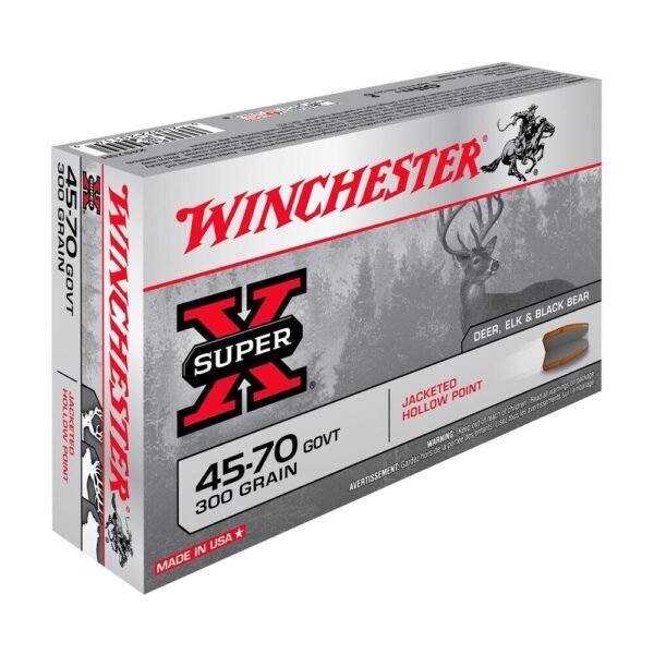 Balles 45-70 Government Super-X Jhp 300 gr X20 Winchester