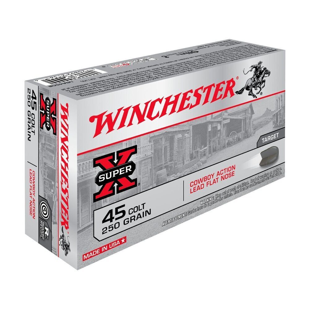 Balles 45COLT Pi Cowboy 250 gr Lead X50 Winchester