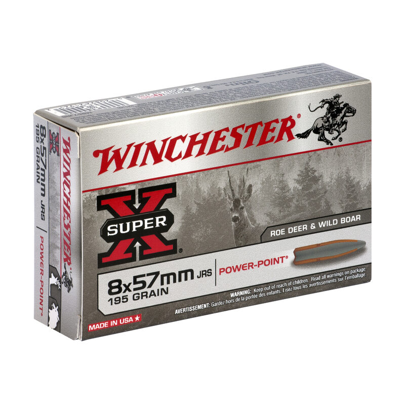Balles 8×57 Jrs Super X Power Point 195 gr X20 Winchester