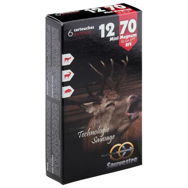 Balles Bfs C12/70 Mini Magnum X6 Sauvestre