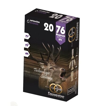 Balles Bfs C20/76 Magnum X6 SAUVESTRE