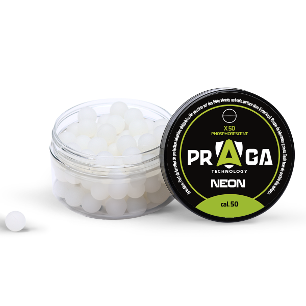 Billes Neon Phosphorescentes Vertes C50 X50 PRAGA TECHNOLOGY