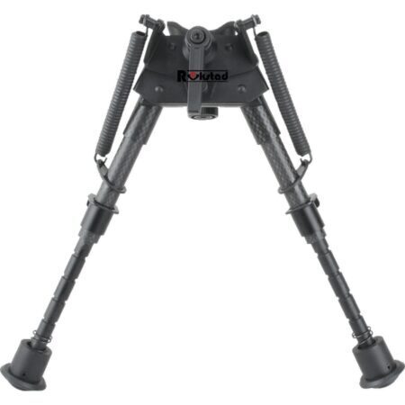 Bipied 6-9 Carbon Grenadiere Rail Picatinny Pieds Retractables Rokstad