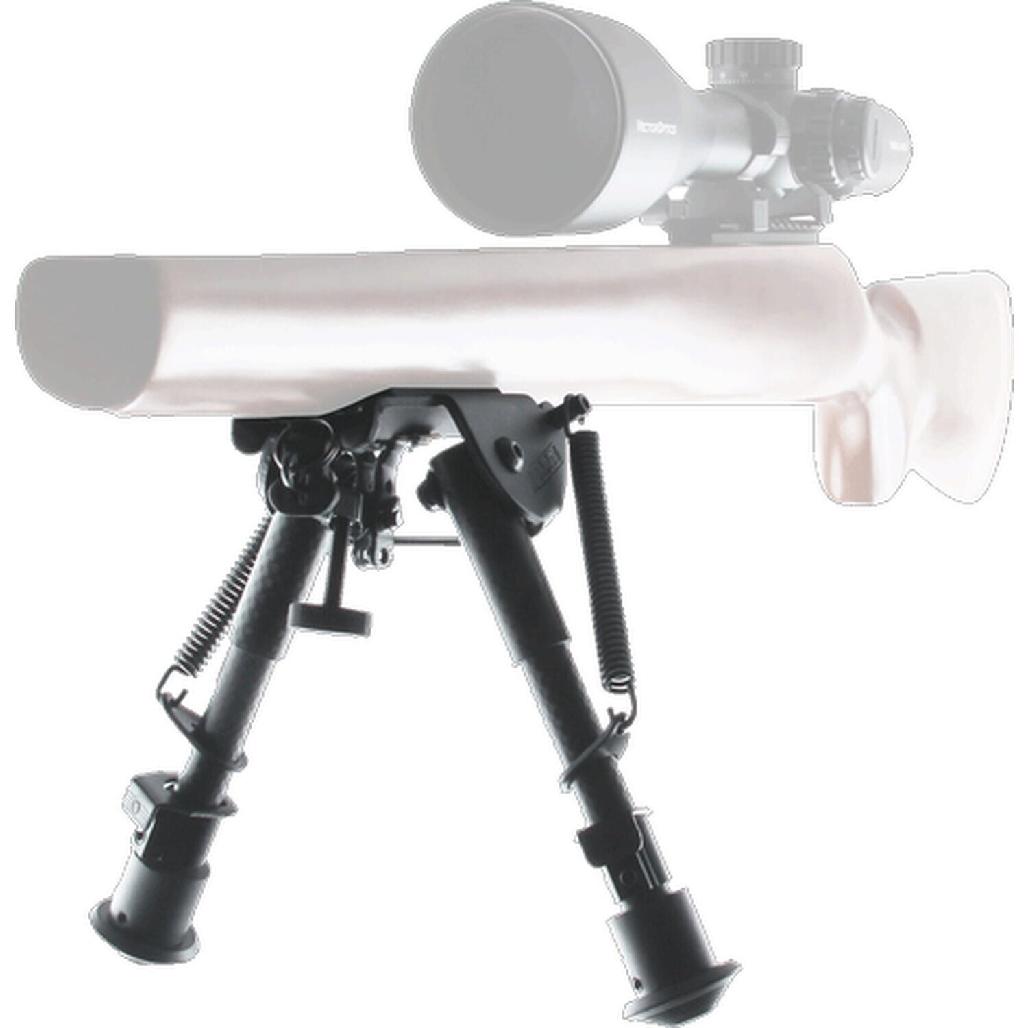 Bipied 6-9 Carbon Grenadiere Rail Picatinny Pieds Retractables Rokstad
