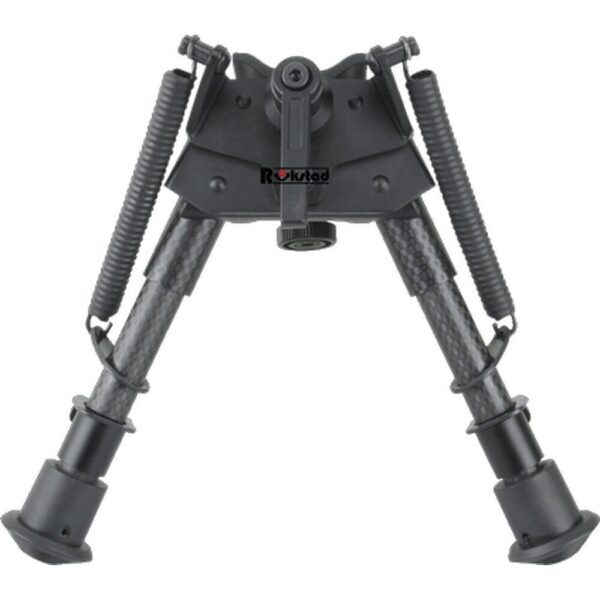 Bipied 6-9 Carbon Grenadiere Rail Picatinny Pieds Retractables ROKSTAD