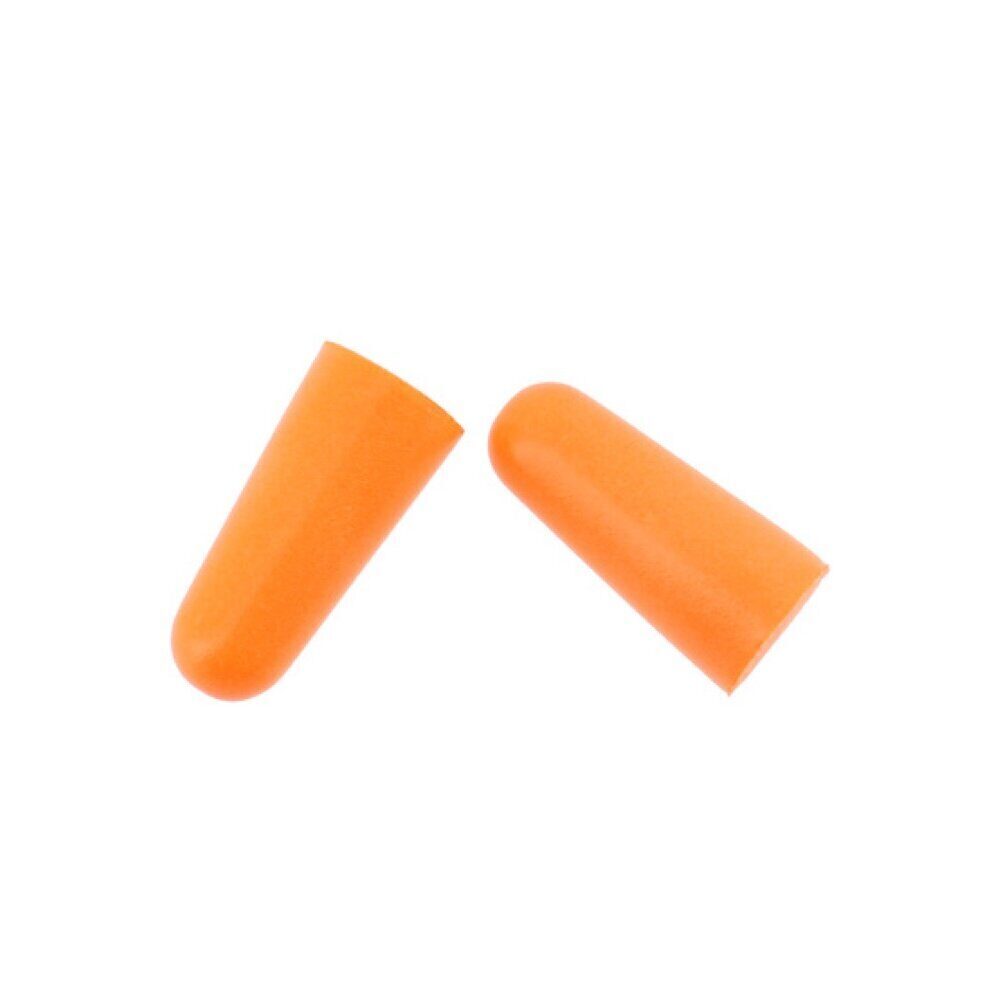 Bouchons d’oreille en polyuréthane orange – SNR 38 dB – Blister de 10 paires