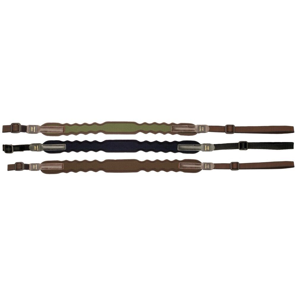 Bretelle à fusil lancéolée néoprène à boucle standard – Niggeloh Marron