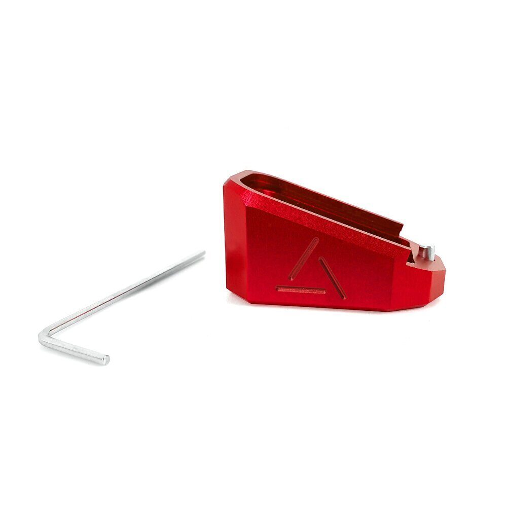 Canik Extension de Chargeur Alu +3 Rouge pour TP9