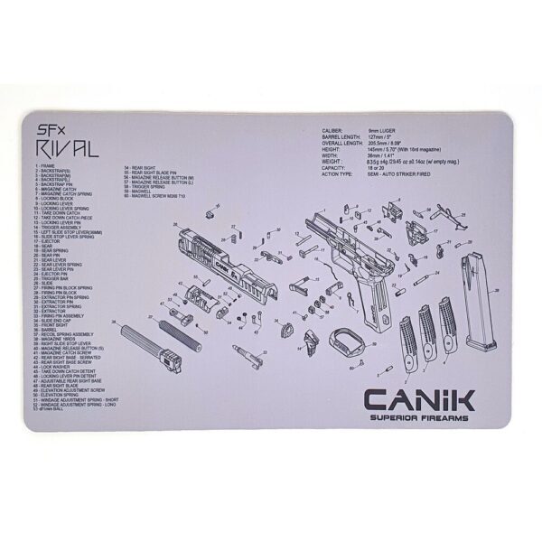 Canik Tapis de Nettoyage SFX Rival