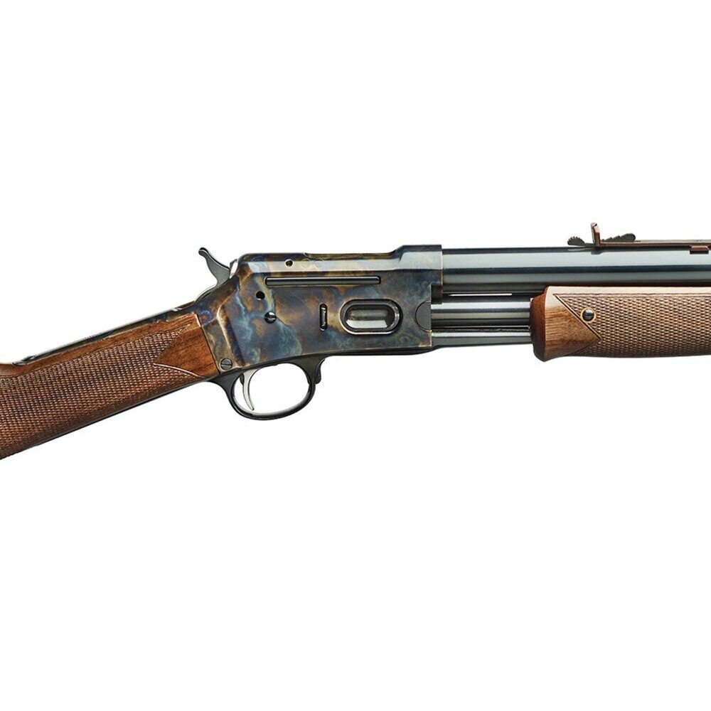 Carabine à pompe PEDERSOLI Silver Spur .45 Long Colt Carabine Silver Pump Action .45LC Davide PEDERSOLI & C