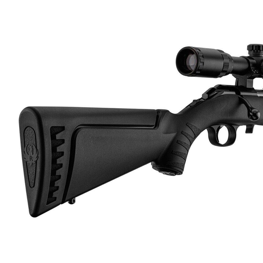 Carabine à verrou Ruger American Rimfire Cal. 22LR 22 » 1/2 »-28 + Lunette 3-9×40 CARA RUGER SILENCE AMERICAN .22LR 56 cm