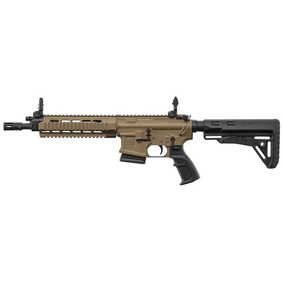 Carabine AR15 piston Tisas Zpt 556 K 10.5 » cal 223 Rem noir