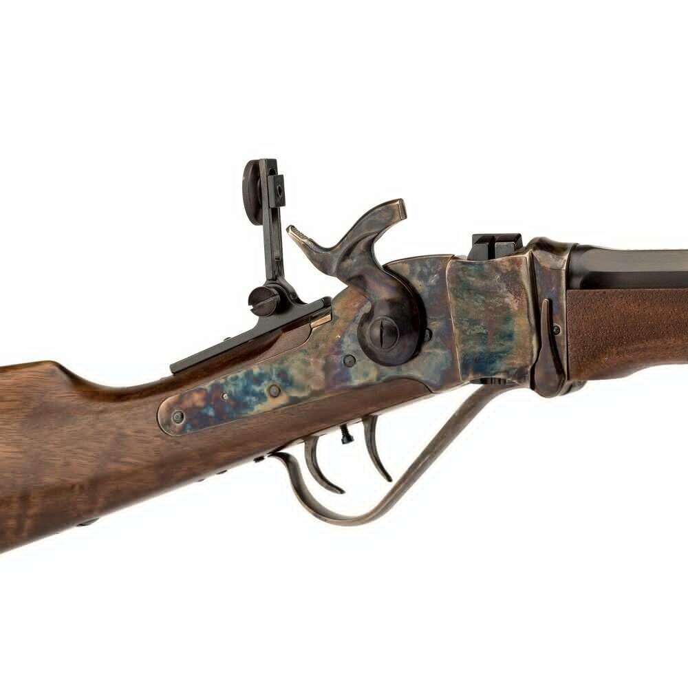 Carabine Little Sharps 1874 24 » Cal. 22 LR Finition jaspée