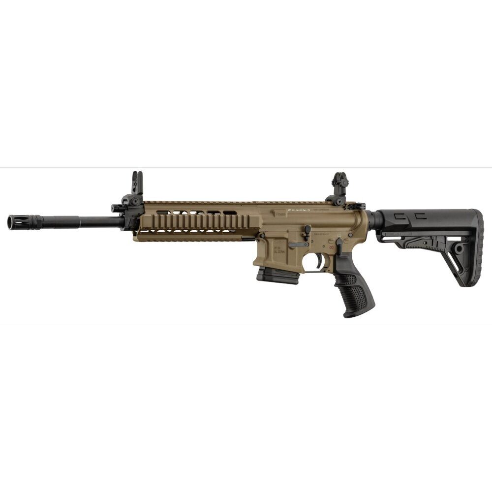 Carabine piston AR15 Tisas Zpt 556 14.5 » – cal 223 Rem Finition Thungstène