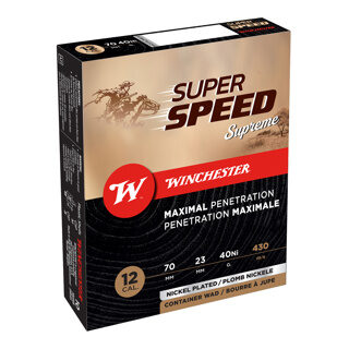Cartouches 12/70 Super Speed G3 40G PB6 Ni X 10 Winchester
