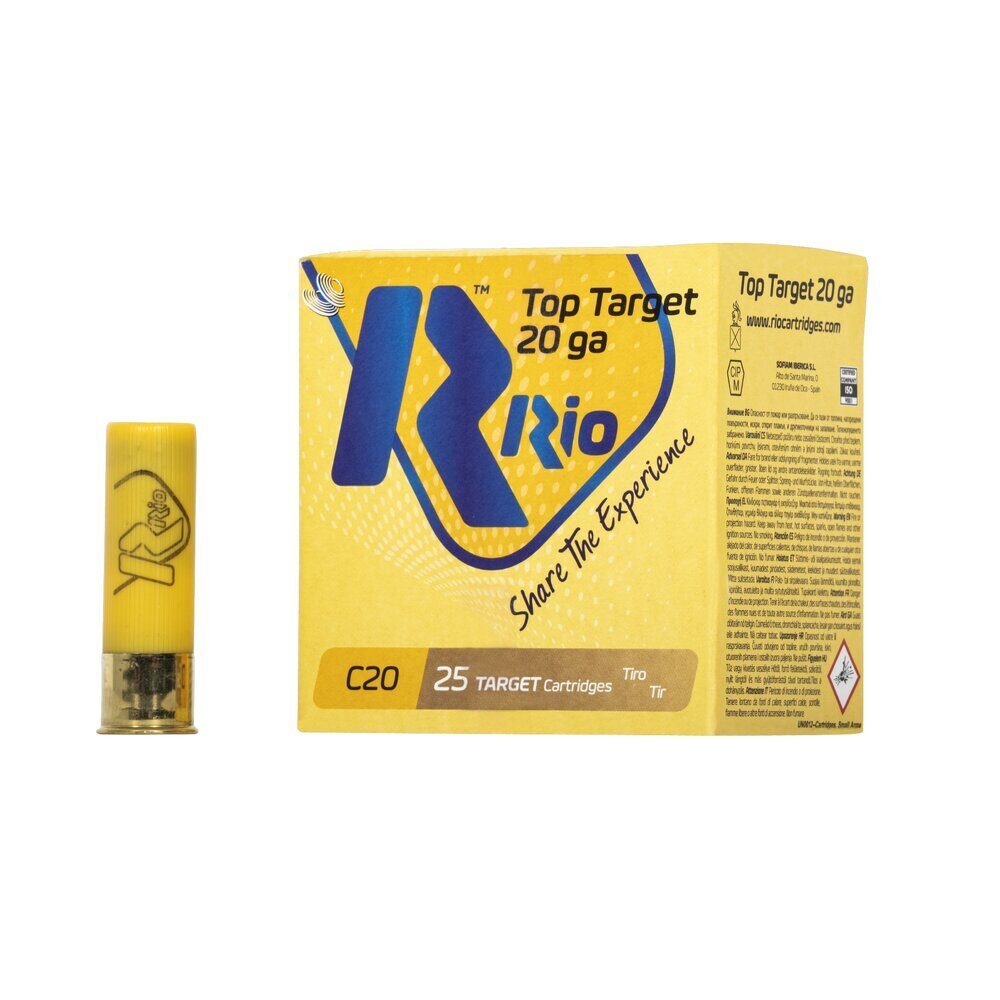 Cartouches 12/70 Top Target 28 Bj PB8 X25 RIO