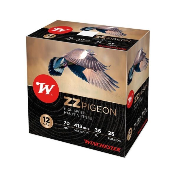 Cartouches 12/70 Zz Pigeon 36G PB5 X25 Winchester