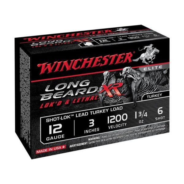 Cartouches 12/76 Long Beard Xr 49G PB6 X10 Winchester