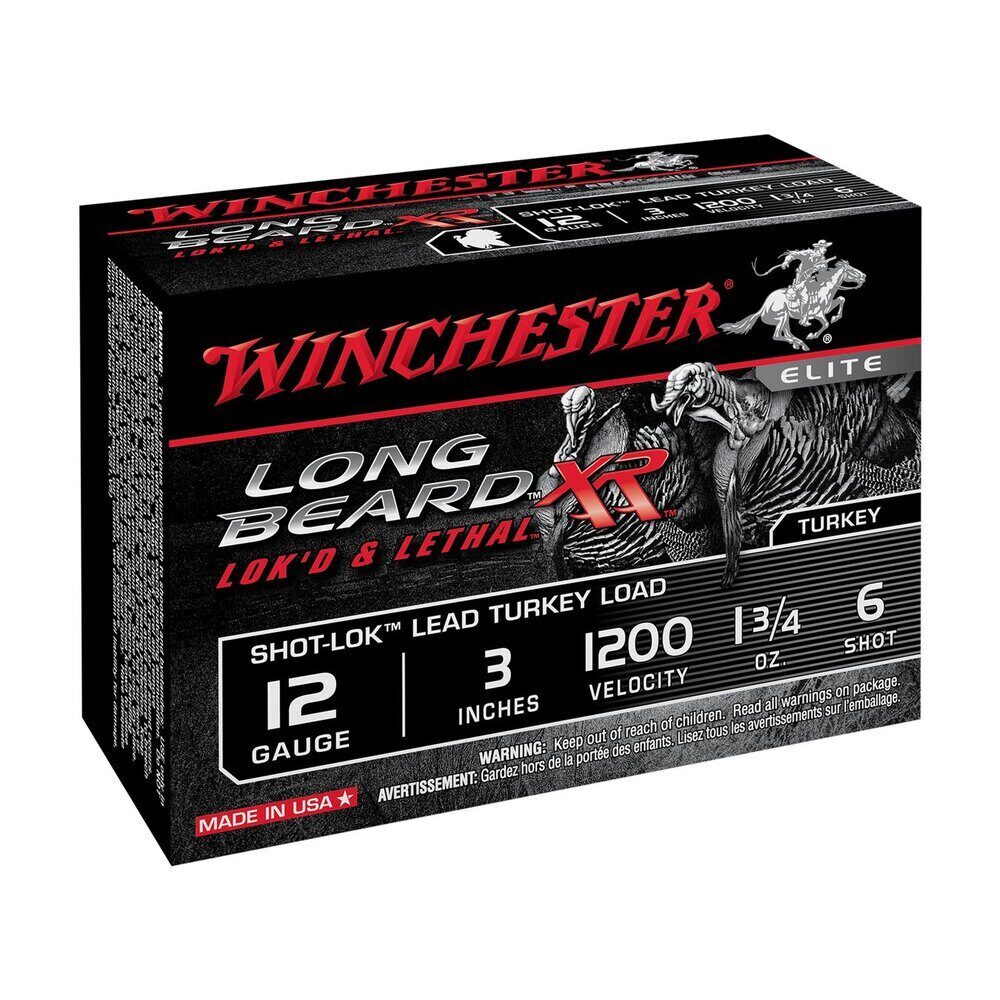 Cartouches 12/76 Long Beard Xr 49G PB6 X10 Winchester